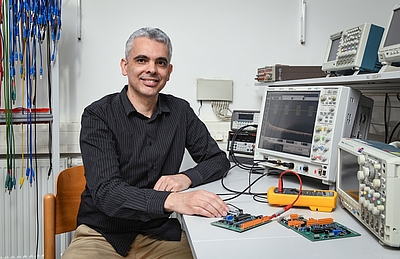 Marco Da Silva, Vorstand Institut für Elektrische Messtechnik, JKU © JKU 