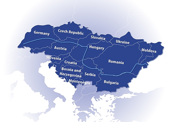 Danube TP Map