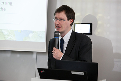 Tobias Bellmann vom Deutschen Zentrum für Luft- und Raumfahrt