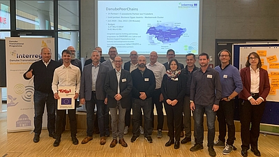 Beim Internationalen Forum Mechatronik in Augsburg fand ein BSO-Workshop des Projekts DanubePeerChains statt. © Business Upper Austria